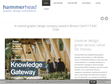 Tablet Screenshot of hammerheaddesign.co.uk